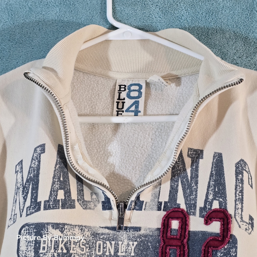 Mackinac Island Beige Men's Sweater - Picture 8 of 11